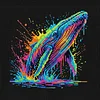 (Multi-Style)Colorful Neon Animals Collection-14CT Stamped/Counted Cross Stitch 30*30cm tapestrymarket