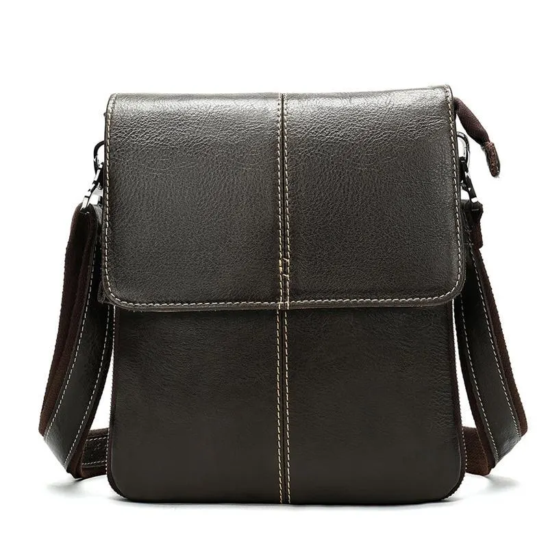 Durable Leather Stitching Crossbody Bags