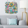 (US Local)Acrylic Special Shape Flowers 5D DIY Diamond Painting Dots Pendant for Window