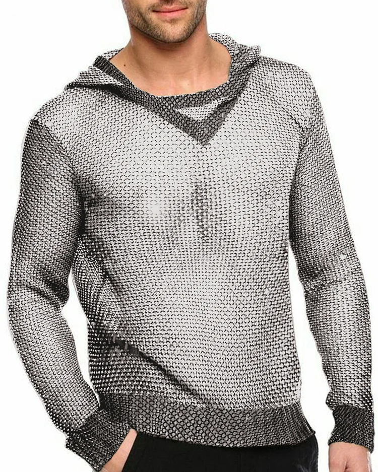 V-neck sexy hooded top