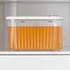 5L Cold Kettle with Faucet & Bracket Refrigerator Juice Water Pitcher for Home