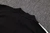 Joyfball 2025/2026 Real Madrid Half-Pull Training Suit Black Football Shirt 1:1 Thai Quality