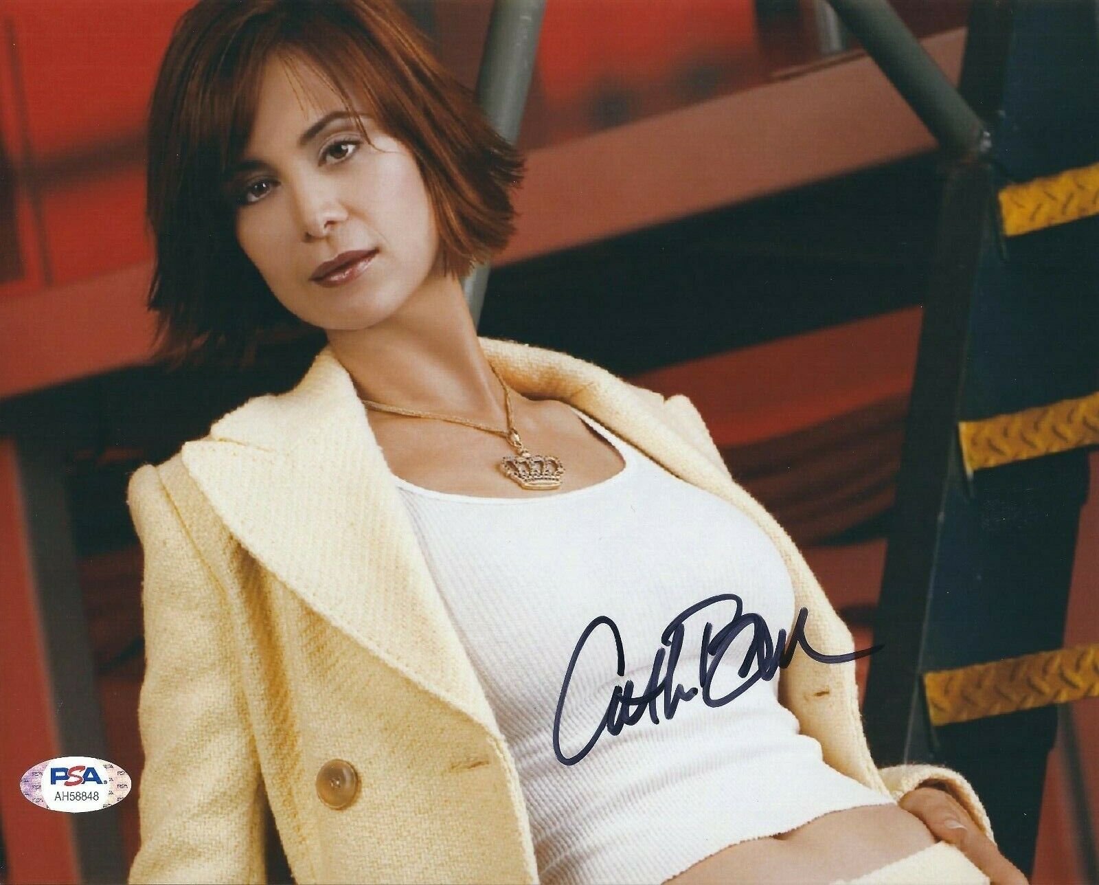 Catherine Bell Signed 8x10 Photo Poster painting *Model *Actress *Good Witch *NCIS PSA AH58848