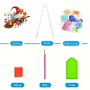 Acrylic Special Shape Halloween Hummingbird DIY Diamond Painting Hanging Pendant Kit