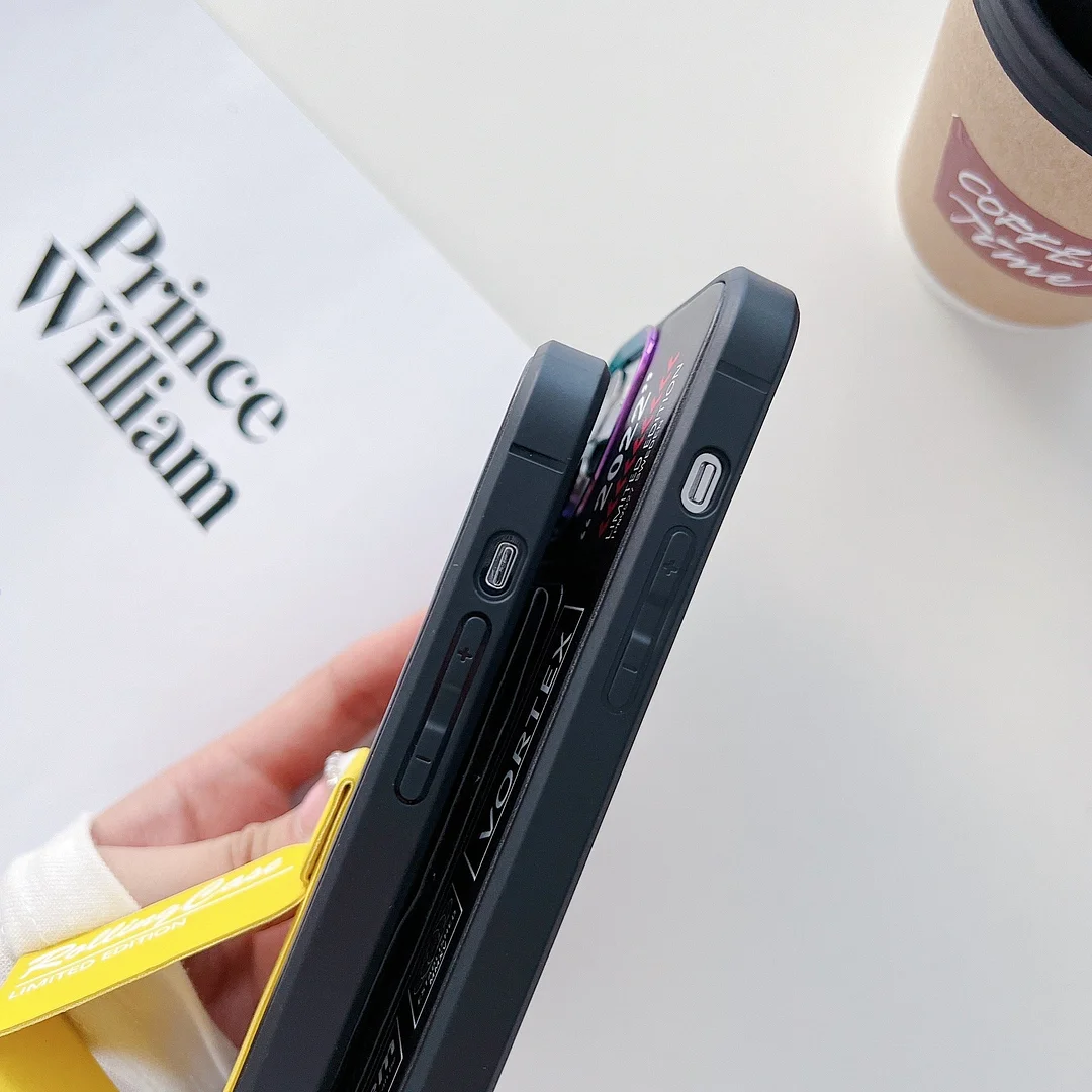 For iPhone 13/14 Series Metal Lens Ring Holder Phone Case