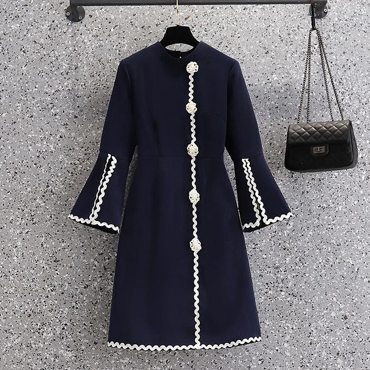 Sweet Split Sleeve Blossom Print Dress Dress - Modakawa Modakawa