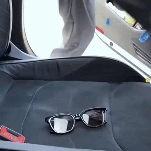 Θήκη γυαλιών ηλίου με κλιπ ασφαλείας