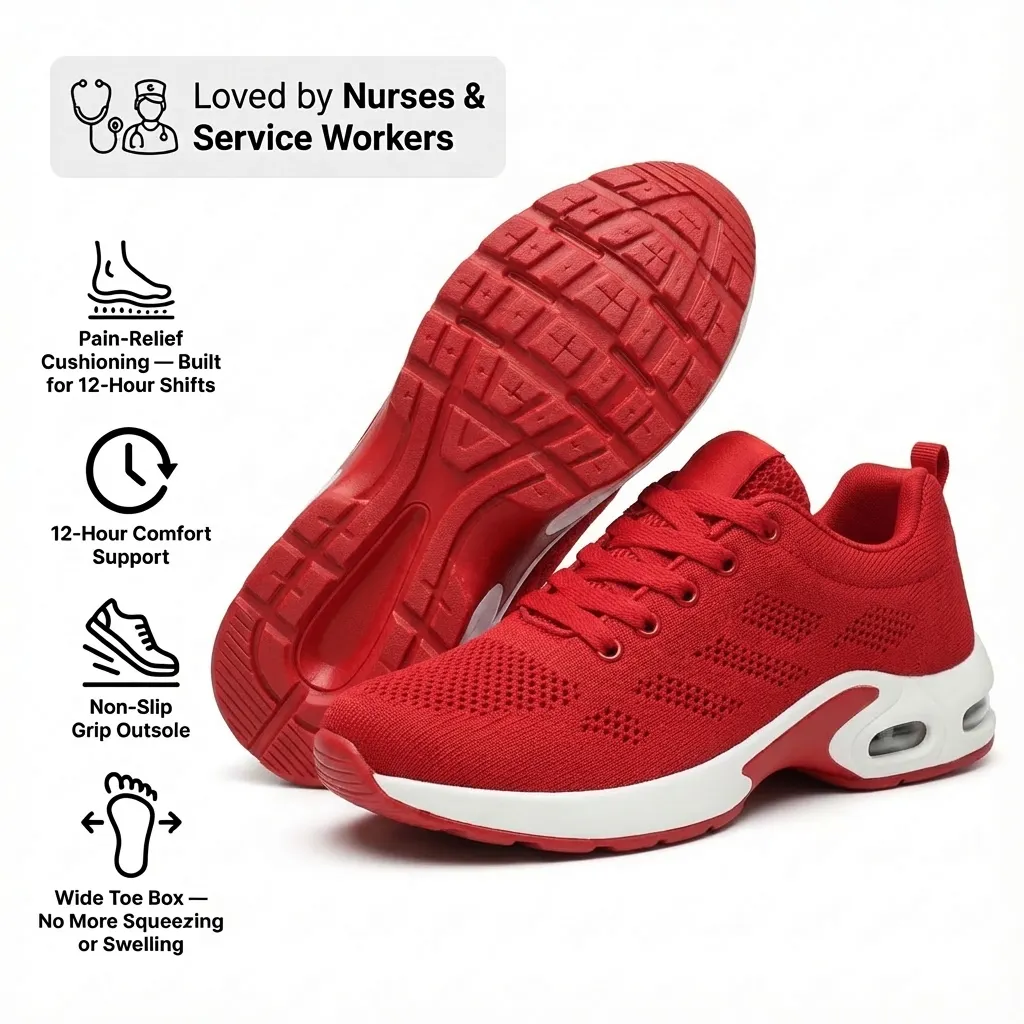 Orthora&trade; Pro &ndash; 12-Hour Shift Shoes for All-Day Foot. Knee & Back Pain Relief 