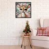 >SALE<5D DIY Partial Special Shaped Drill Diamond Painting Sika Deer Decoration40x40cm