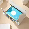 Rainbow Butterfly Tree Diamond Painting Tissue Box Cover DIY Desk Organizer
