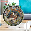 Lizard Acrylic DIY Diamond Painting Clock Kit 5D Diamond Art Clock