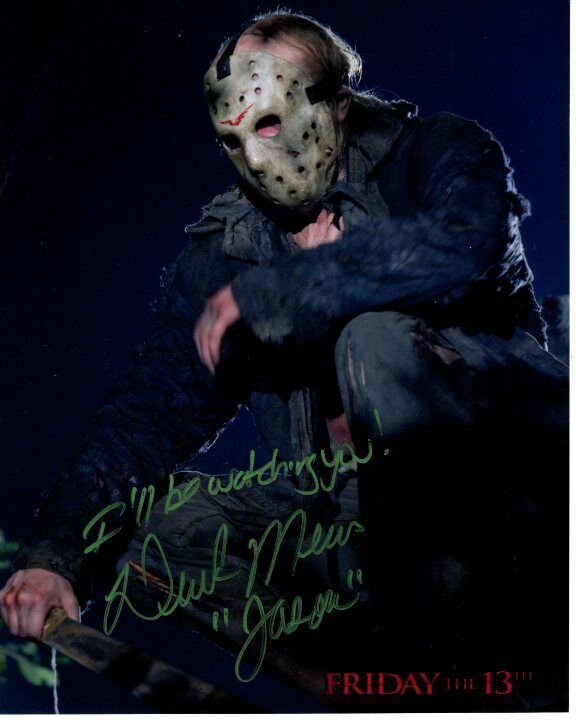 DEREK MEARS signed autographed 8x10 FRIDAY THE 13TH JASON VOORHEES Photo Poster painting