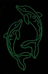 Dolphin | Luminous Diamond Painting Kits