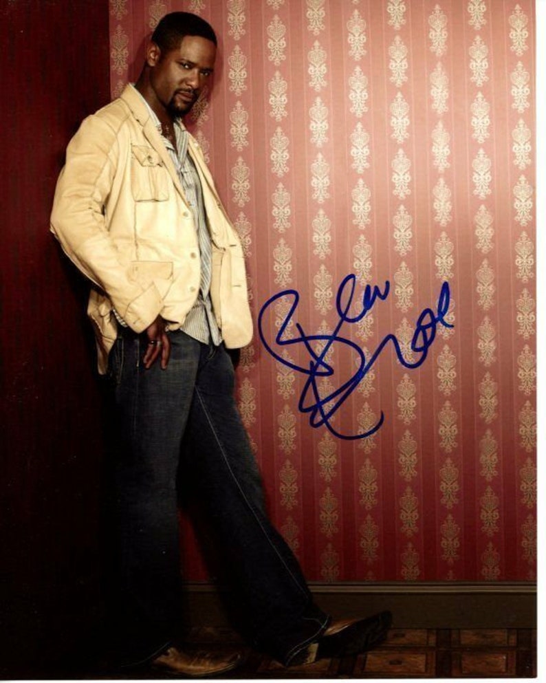 Blair underwood signed autographed 8x10 Photo Poster painting