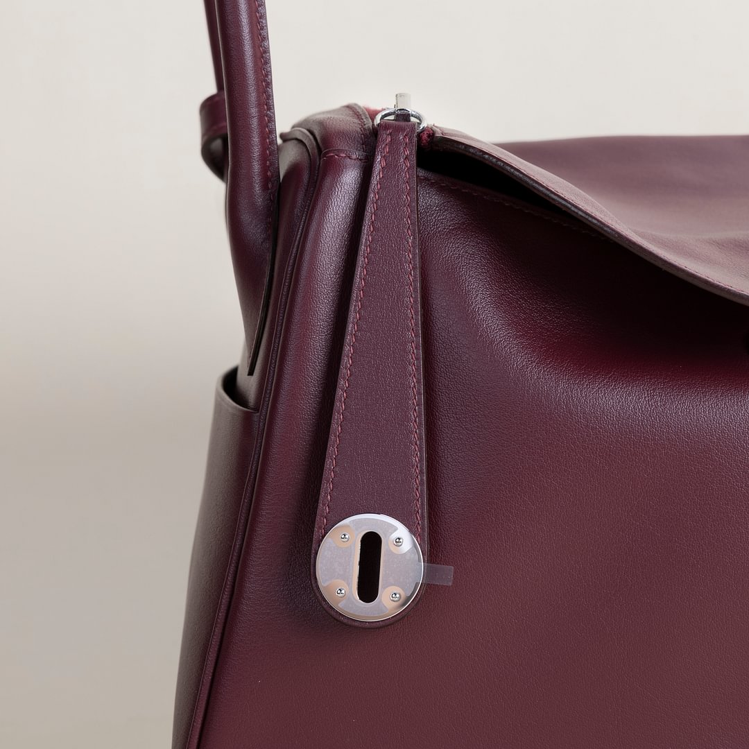 Lindy 30cm Swift leather 55 Rouge H PHW