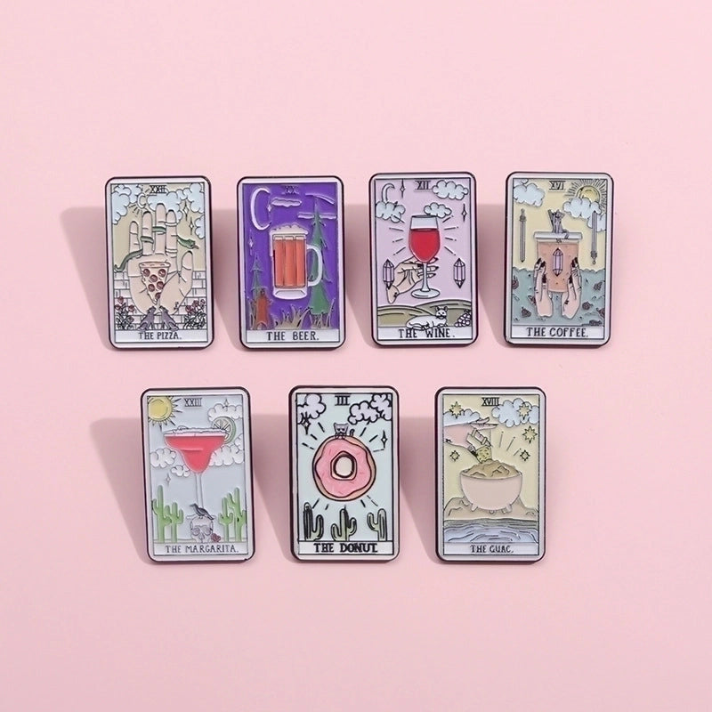 Cartoon Style Cute Pin Cartoon Alloy Stoving Varnish Unisex Brooches