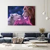 Lion-11CT Stamped Cross Stitch 40*50cm tapestrymarket