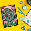 Carnet de notes Lotus dragon-diy