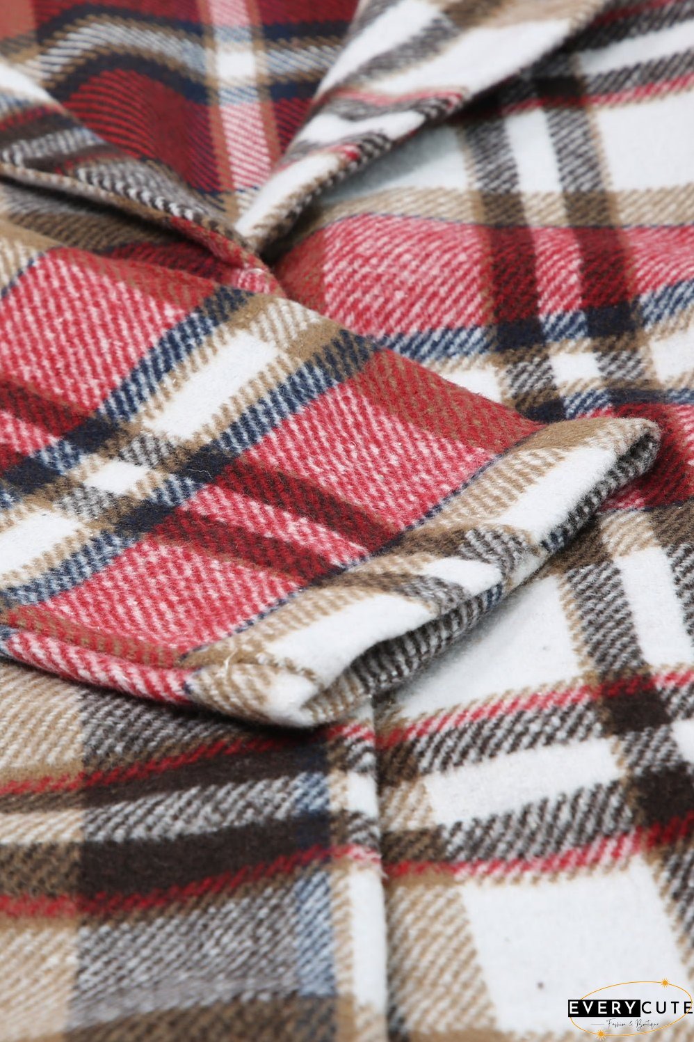 Preppy Plaid Coat