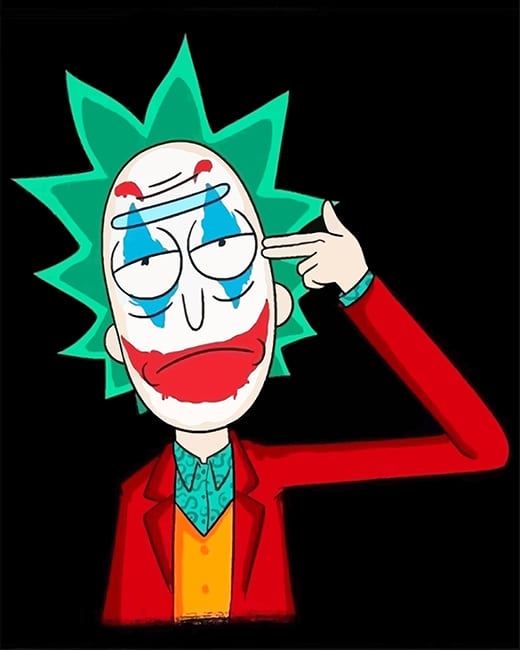 

Joker Rick Sanchez – Paint By Numbers - 40*50CM, 501 Original