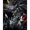 Omegamon Zwart DEFEAT - Digimon Resin Statue - Cross Studios