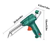 60W Soldering Gun Kit for 0.8-1.2 Tin Wire Handheld Soldering Iron Welding Gun