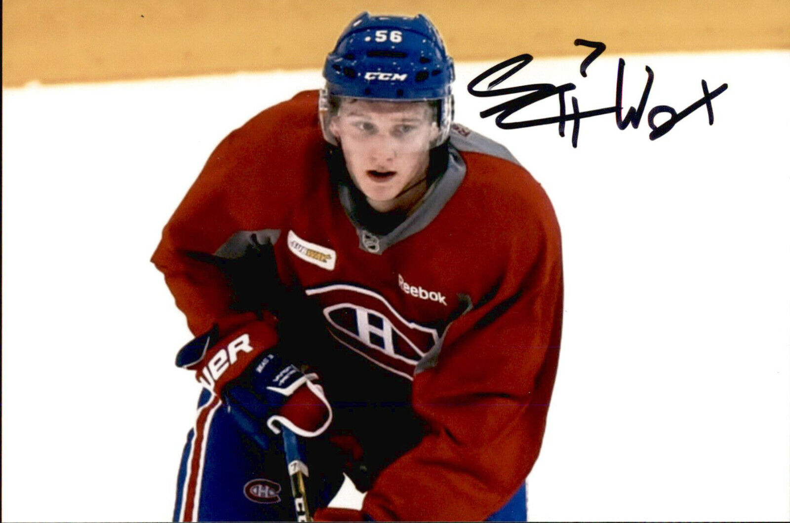 Scott Walford SIGNED 4x6 Photo Poster painting MONTREAL CANADIENS