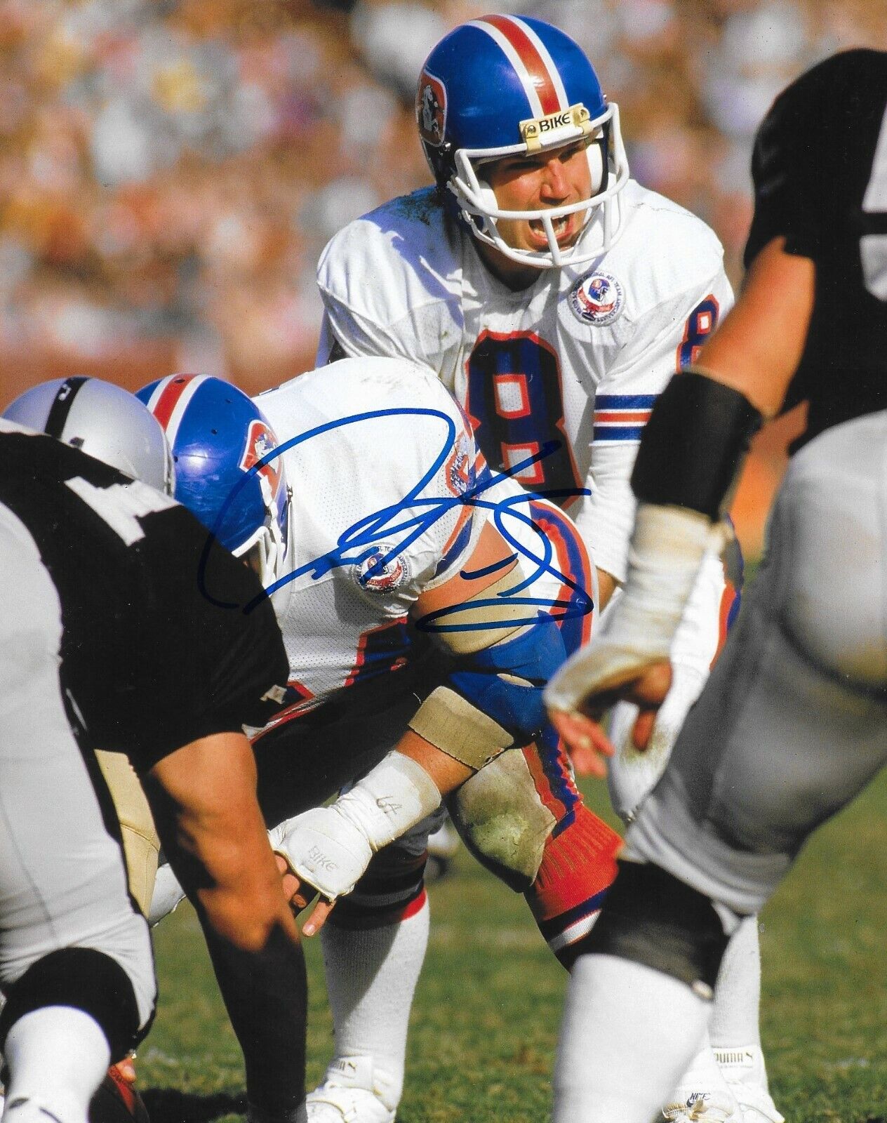Gary Kubiak signed Denver Broncos 8x10 Photo Poster painting autographed 2