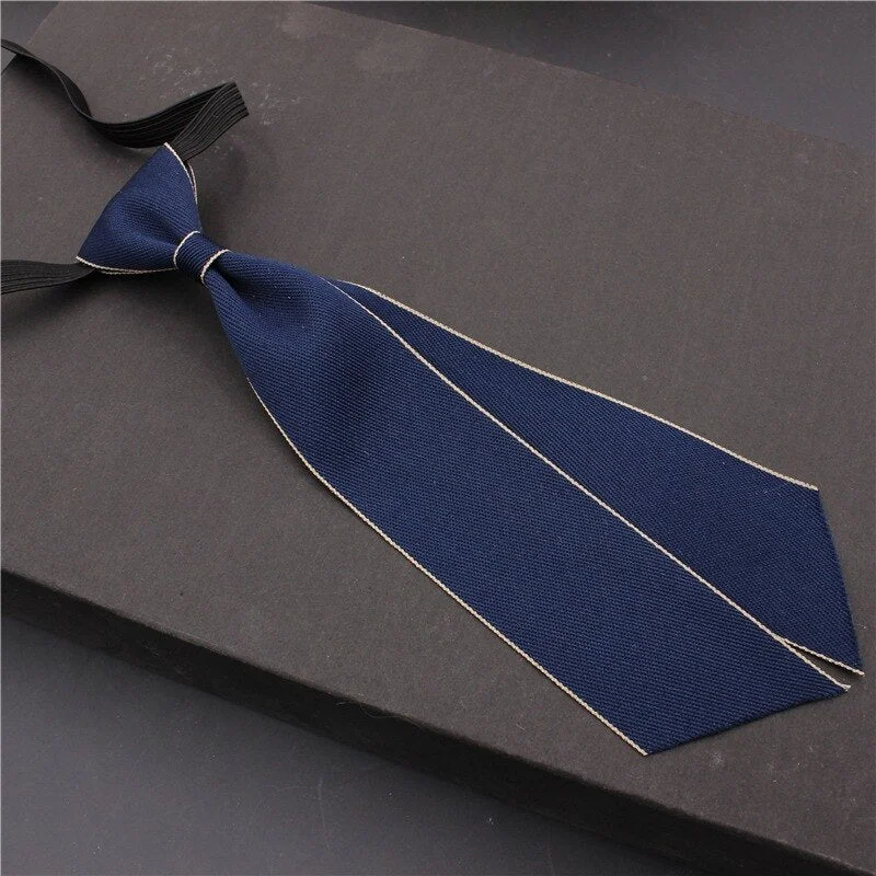 Business Tie Bow Necktie Hotel Stewardess White Collar Office Daily Jaccessories Men's and Women's Students Trendy Bowtie Gifts