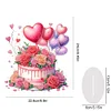 DIY Flower Cake Acrylic Special Shape Diamond Painting Desktop Ornaments