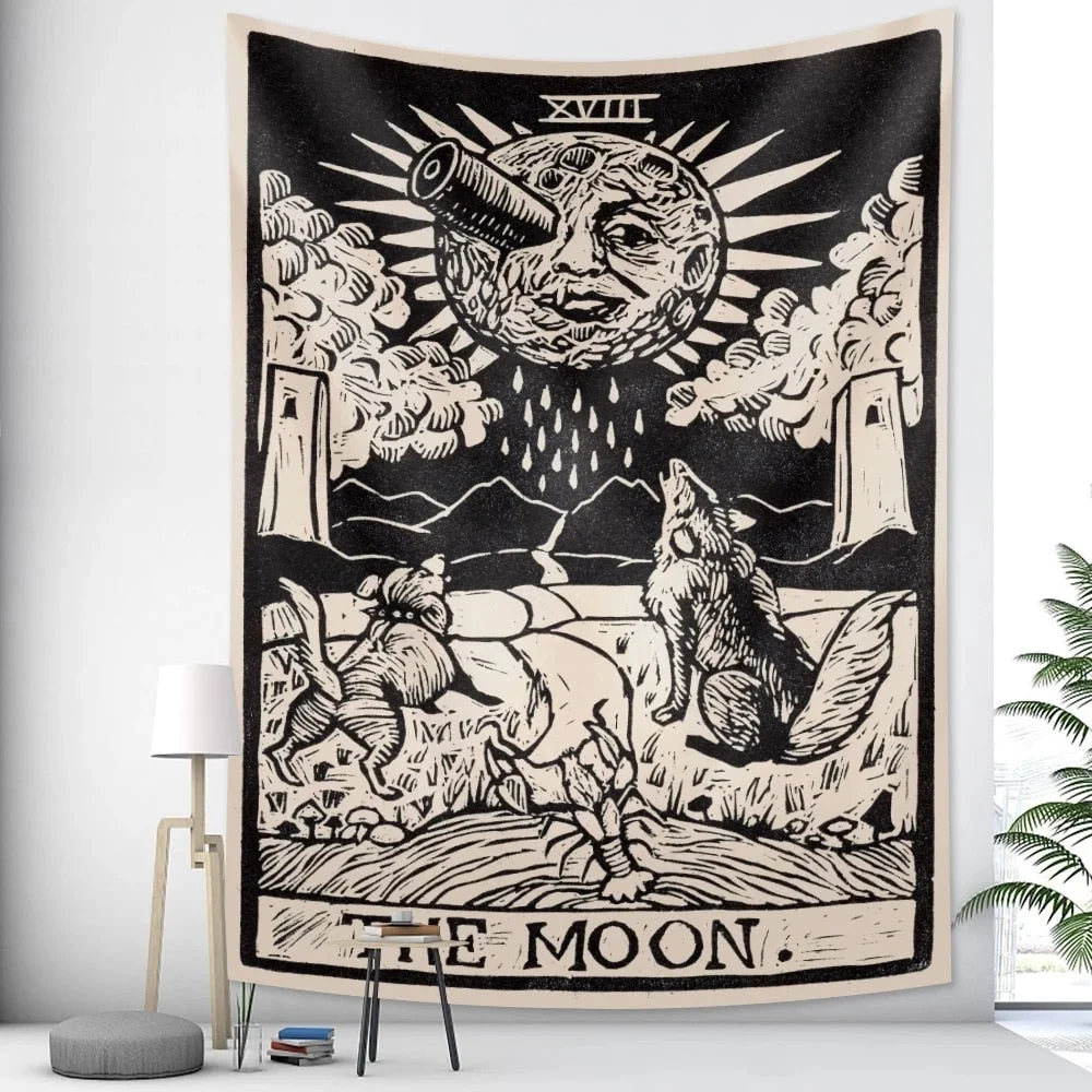 Indian mandala tapestry new Tarot brand witchcraft tapestry bohemian style decoration home decoration hippie mattress bedroom