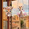 2Pcs Giraffe - 5d DIY Handwerk Anhänger