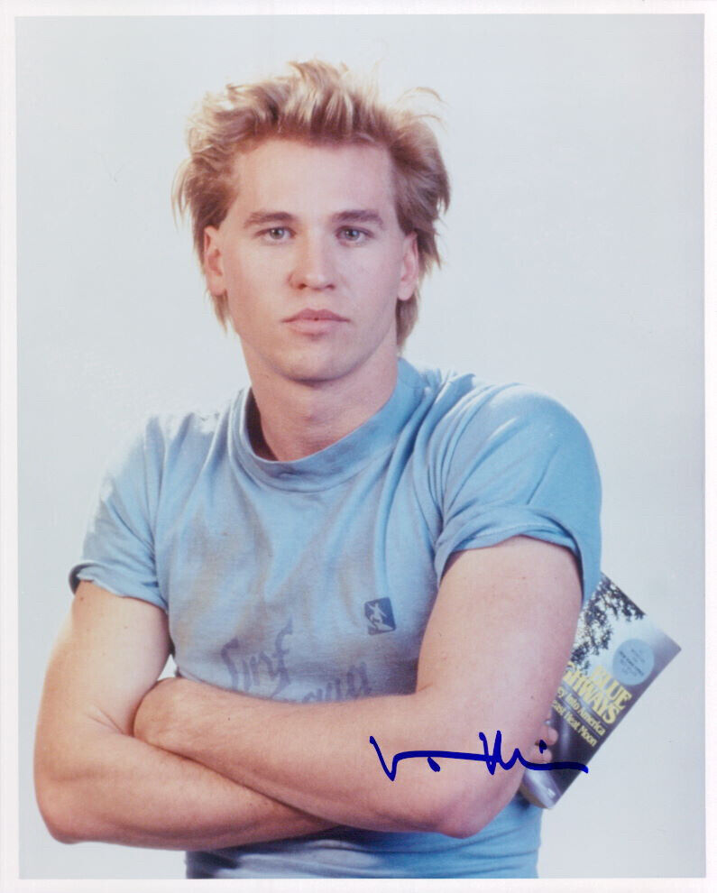 Val Kilmer Weird Science signed 8x10 Photo Poster painting