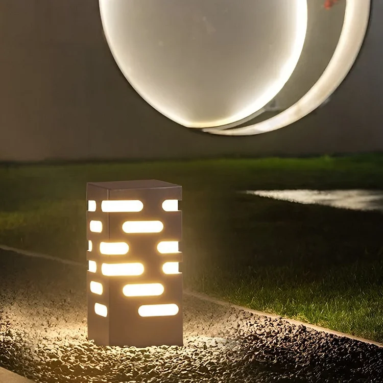 Creative Outdoor Post Lights Pillar Light Pole Lamp Deck Post Lights Garden Lights - Appledas