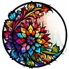 Flower - Round AB Drills Diamond Painting(45*45cm)