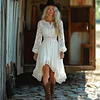 Western Girl Long Sleeve Vintage Dress by Inlyline