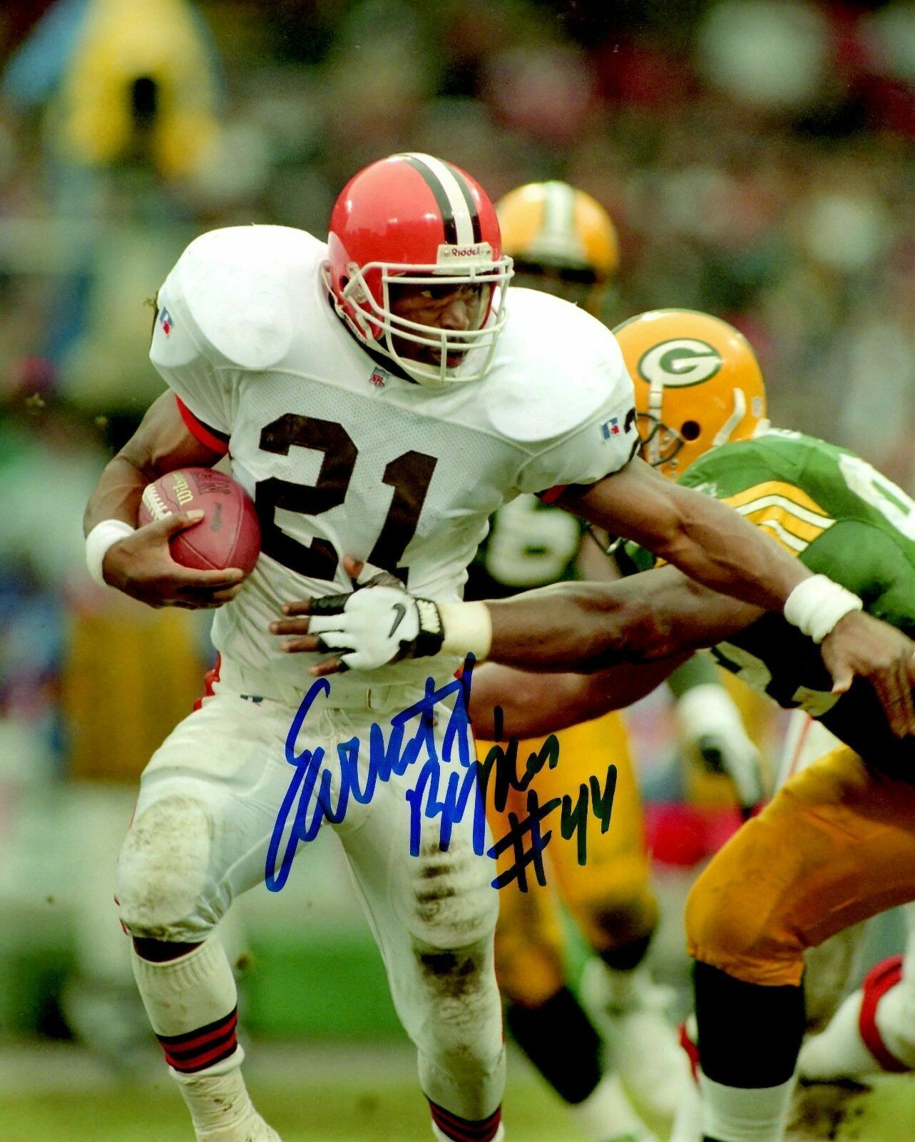 Earnest Byner Autographed Signed 8x10 Photo Poster painting ( Browns ) REPRINT