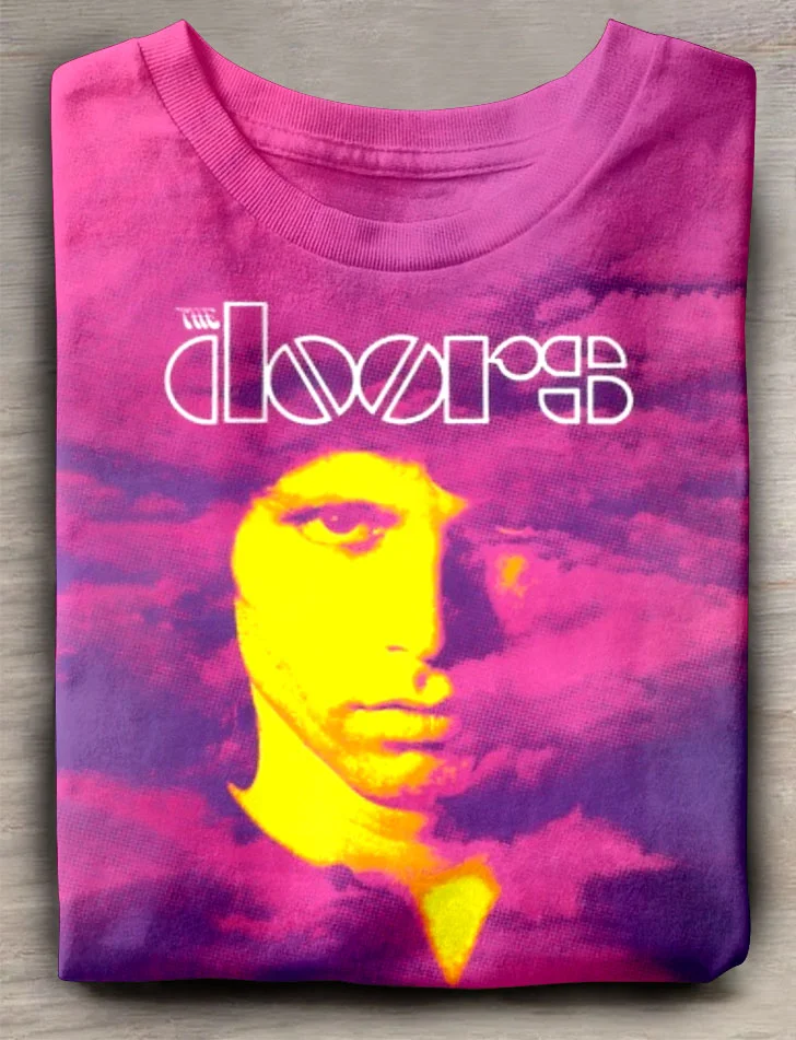 Teecade Teecade The Doors Clouds Art Print T-shirt