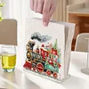Acrylic Double Sided Christmas 5D DIY Diamond Art Paper Towel Storage Rack Napkin Holder Kit
