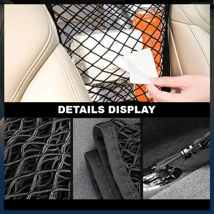 Netting Bag - (Car must-have) Universal Elastic Mesh Net trunk Bag