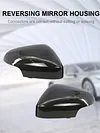 1 Pair Car Side Rearview Mirror Cover Trim ABS for C30 T5 C70 T5 2010-2013
