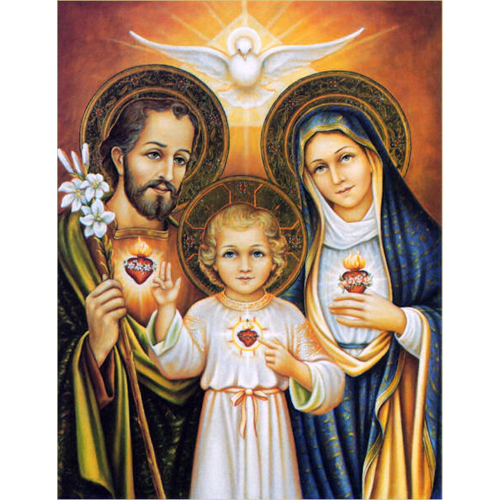 

30*40CM-Religious-Round Drill Diamond Painting, 501 Original