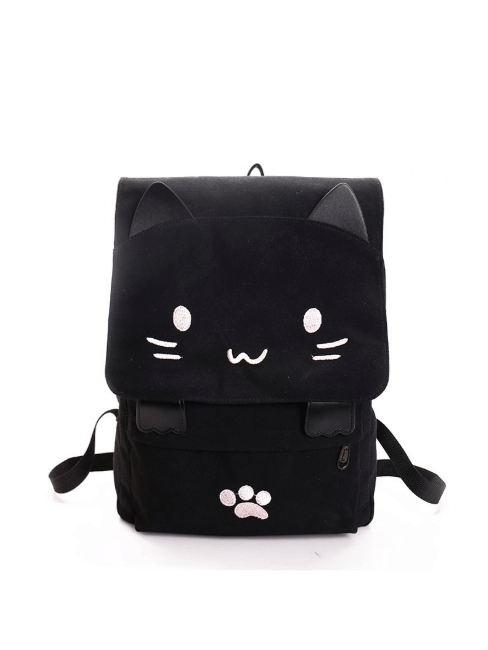 Japanese Cute Cat Paw College Backpacks - Modakawa Modakawa