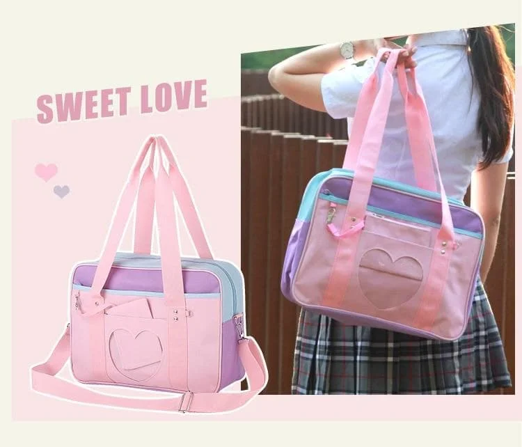 Lovely Girls Travel Large Capacity Canvas Bag SP14868