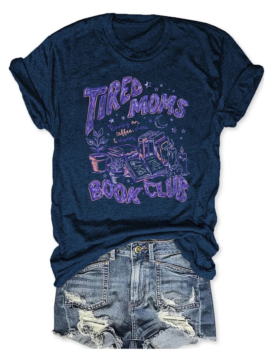 Tired Moms Book Club T-shirt