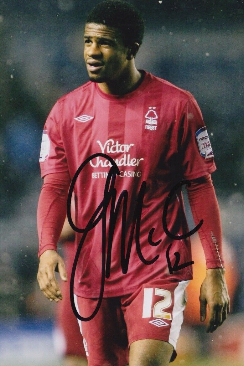 GARATH MCCLEARY HAND SIGNED 6X4 Photo Poster painting - FOOTBALL AUTOGRAPH - NOTTINGHAM FOREST 2