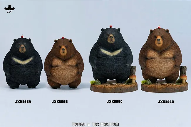 JXK-Chubby Bear-JXK366A/B/C/D