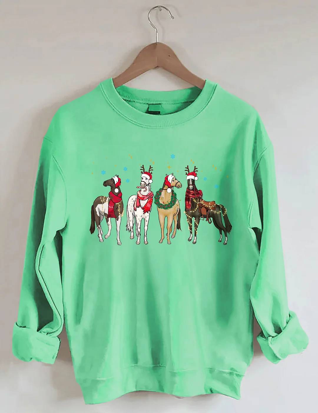Christmas Horse Sweatshirt