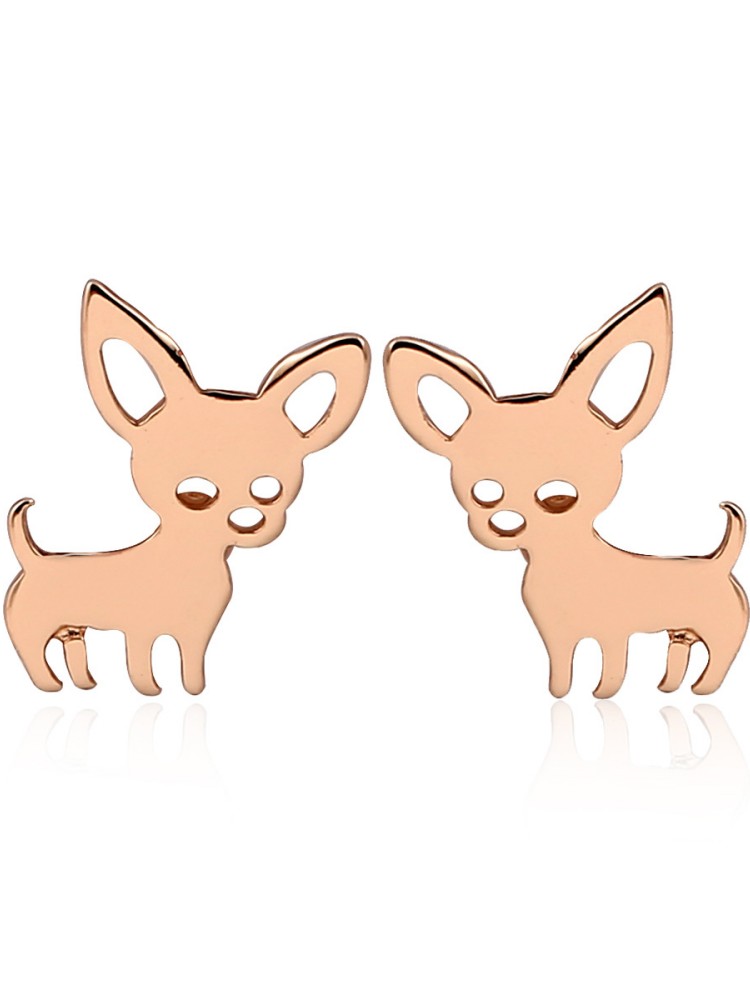 Cute Chihuahua Dog Lover Earrings wearshes