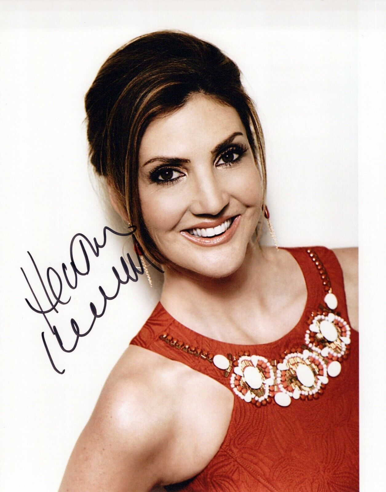 Heather McDonald glamour shot autographed Photo Poster painting signed 8x10 #4